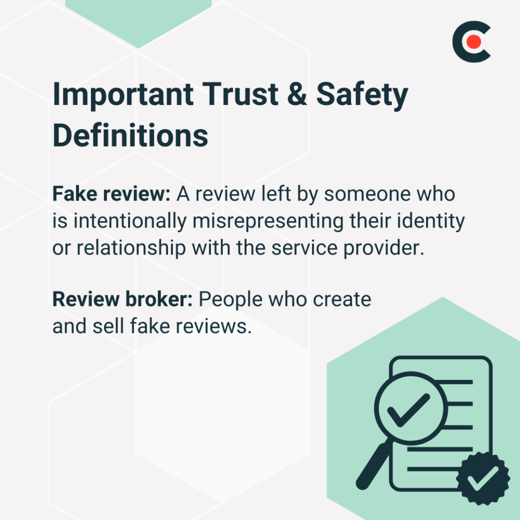 Important Trust and Safety Definitions