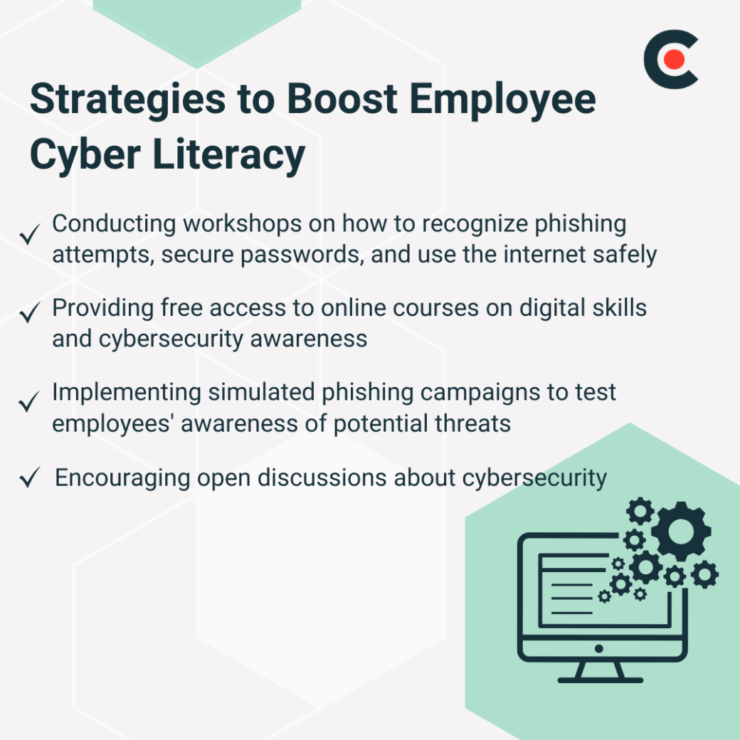 strategies to boost employee cyber literacy