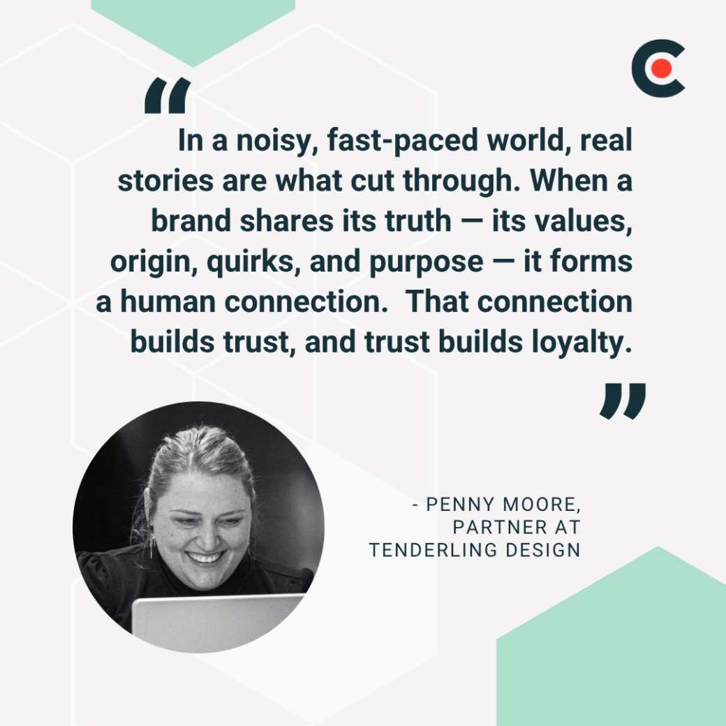 Penny Moore, Partner at Tenderling Design