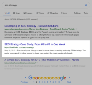 seo strategy image