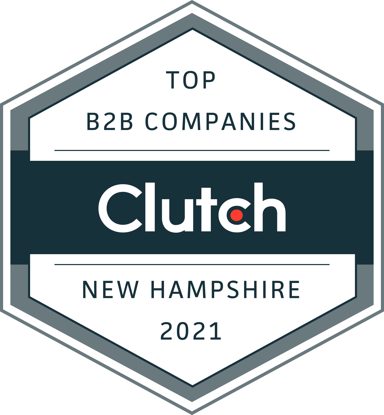 New Hampshire B2B Leaders Badge 2021