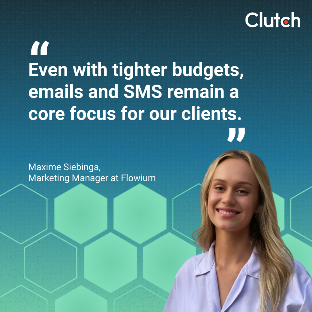 Maxime Siebinga, marketing manager at Flowium