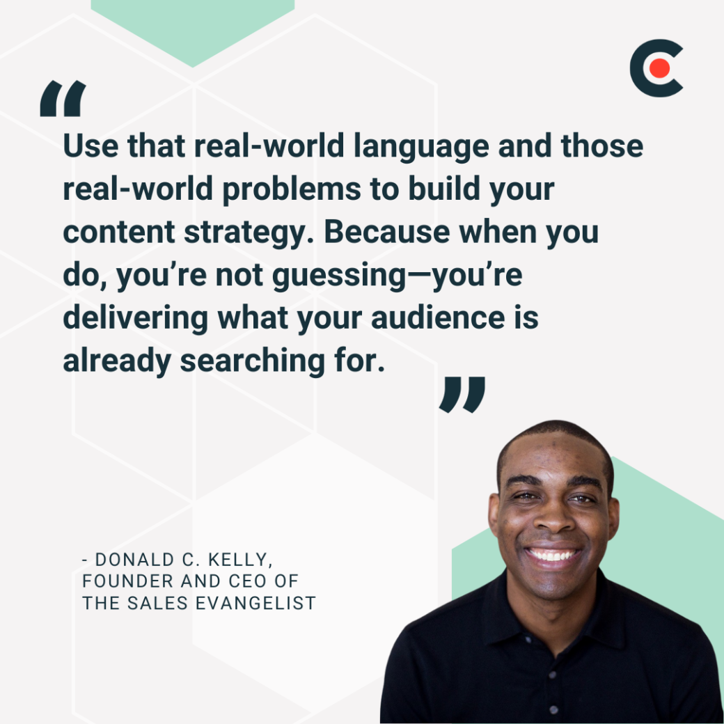 Donald C. Kelly, the founder and CEO of The Sales Evangelist