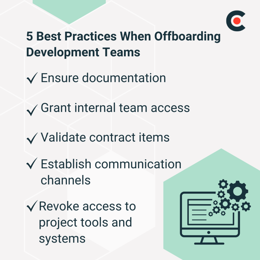 Best Practices When Offboarding Development Teams