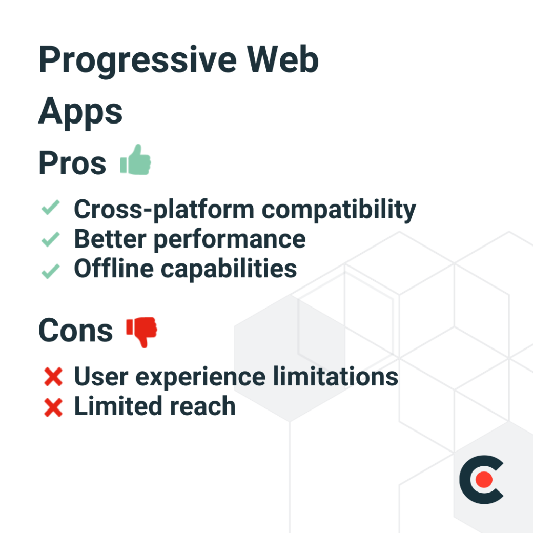 Pros & Cons of Progressive Web Apps