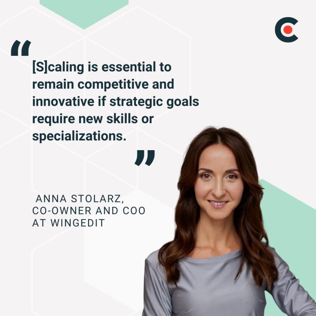 Anna Stolarz discusses why it's important to scale your IT team