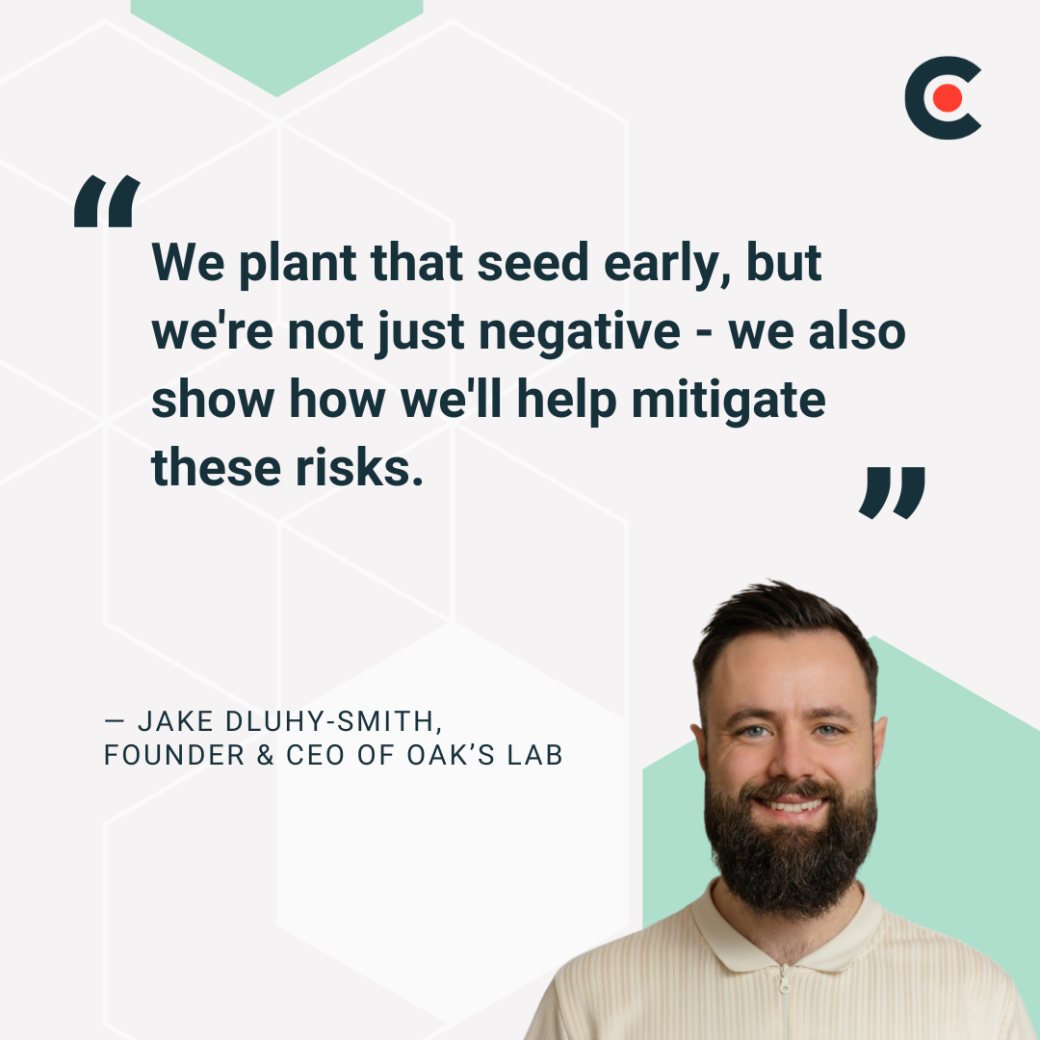 Jake Dluhy-Smith, Founder & CEO of OAK’S LAB