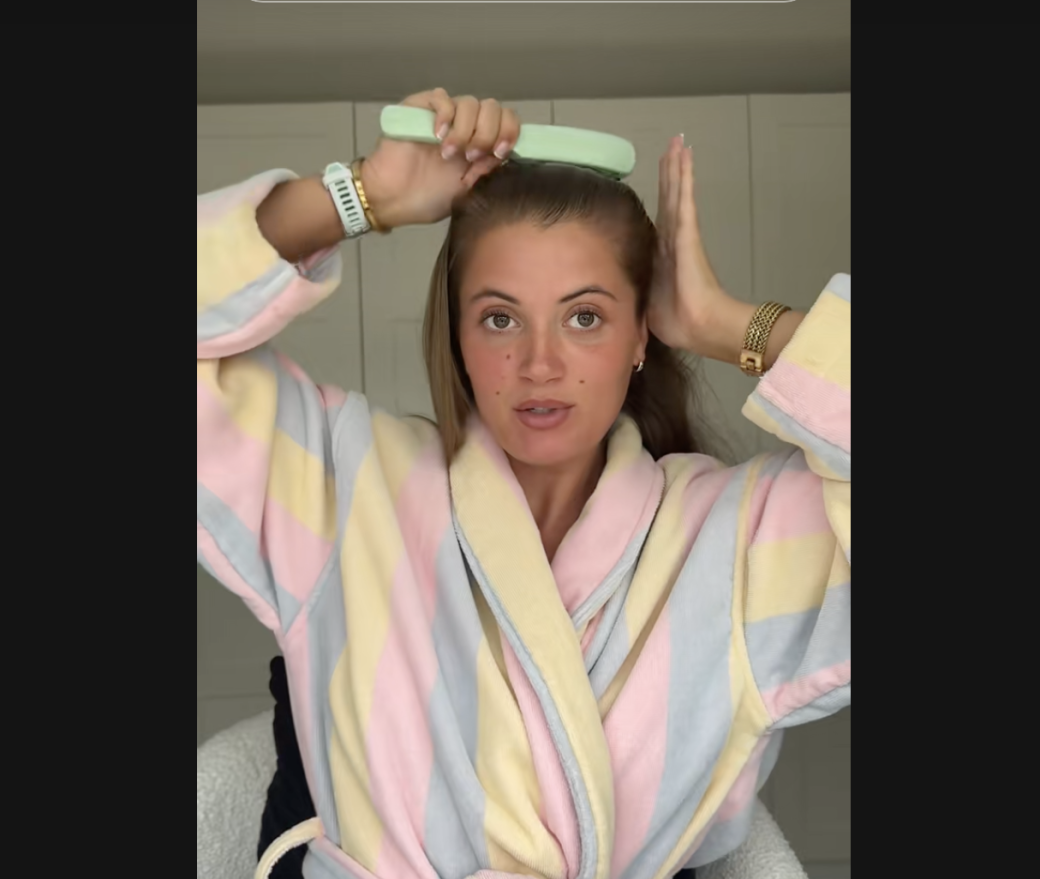 TikTok Influencer Kyra Mae Turner's GRWM video