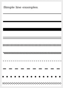 Example of Styled Lines