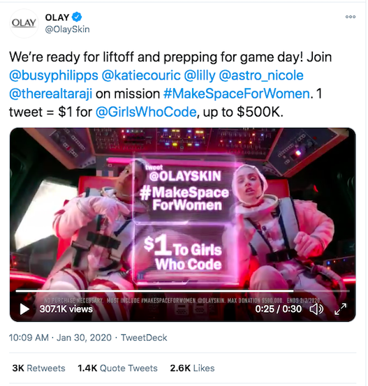 Olay example inclusive marketing