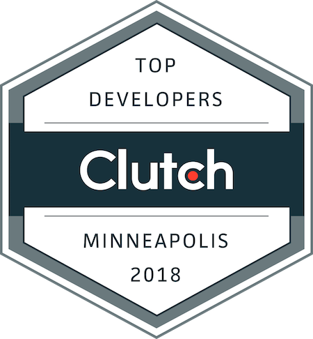 badge for top development companies in minneapolis in 2018