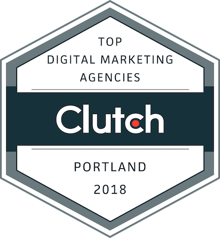badge for top marketing and design companies in portland, oregon