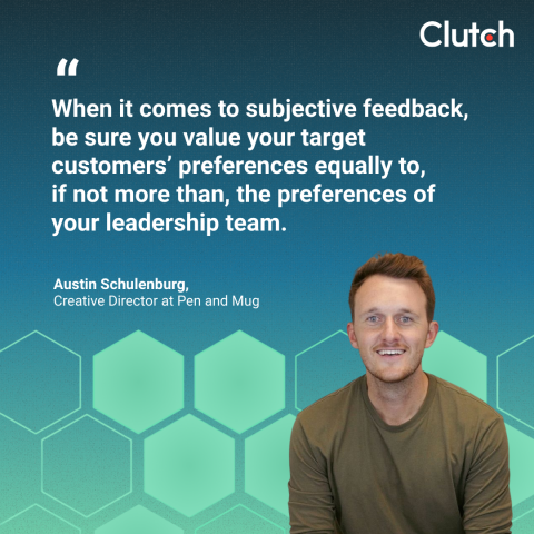 Austin Schulenburg, Creative Director at Pen and Mug