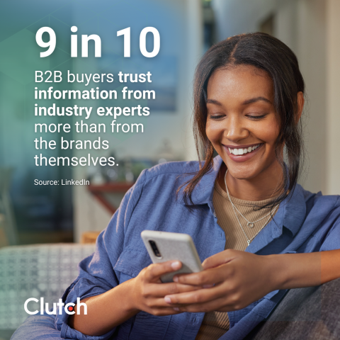 B2B buyers trust industry experts