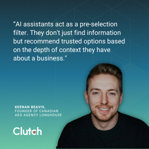 Keenan Beavis, Founder of Canadian AEO Agency Longhouse