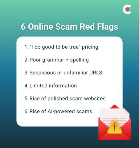 6 Online Scamming Red Flags to Look Out For
