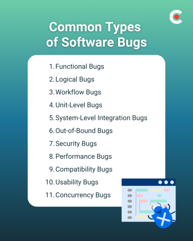 Common Types of Software Bugs