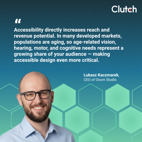 Lukasz Kacmarek, CEO of Osom Studio