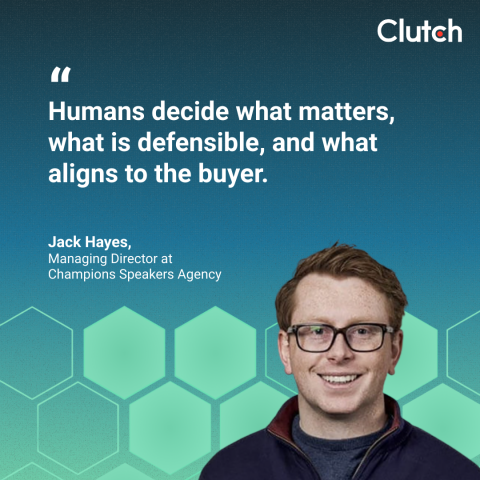 Jack Hayes, Managing Director at Champions Speakers Agency