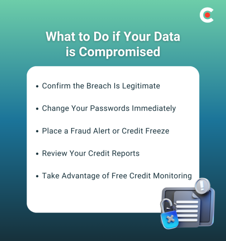 Immediate Steps To Take After a Confirmed Data Breach