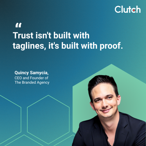 Quincy Samycia, CEO and founder of The Branded Agency