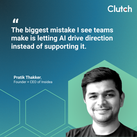 Pratik Thakker, Founder and CEO of Insidea
