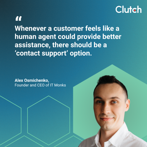 Alex Osmichenko, Founder and CEO of IT Monks