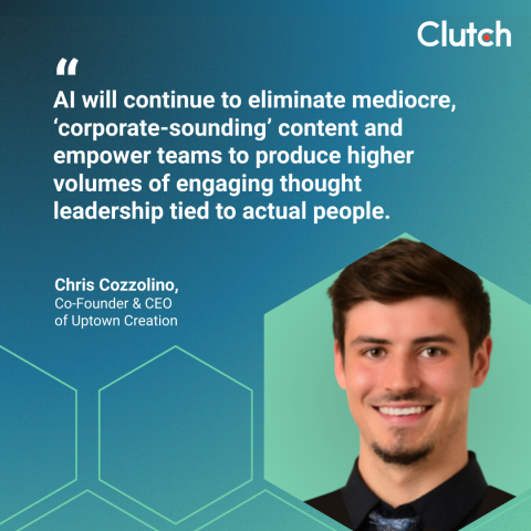 Chris Cozzolino, Co-Founder & CEO of Uptown Creation