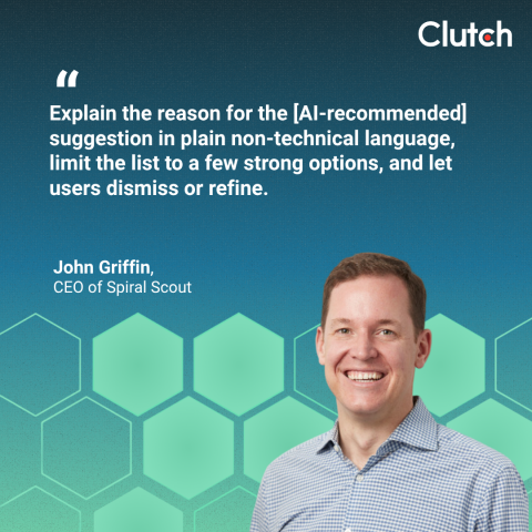 John Griffin, CEO of Spiral Scout