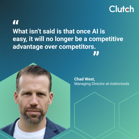 Chad West, the managing director at instinctools