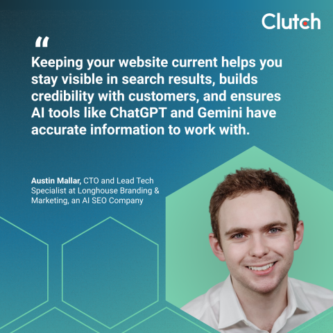 Austin Mallar, CTO and Lead Tech Specialist at Longhouse Branding & Marketing