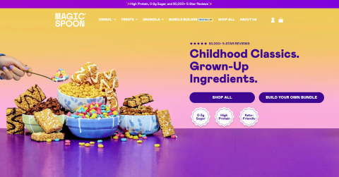 Example of the Shopify E-Commerce App in Action