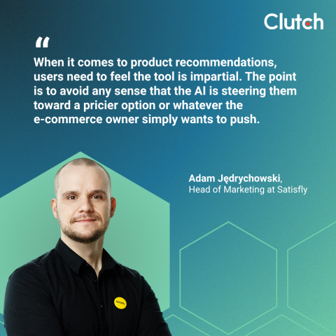 Adam Jędrychowski, Head of Marketing at Satisfly