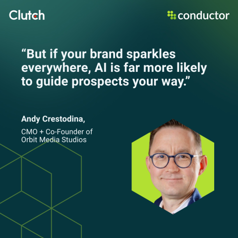 Andy Crestodina, Co-Founder + CMO of Orbit Media Studios