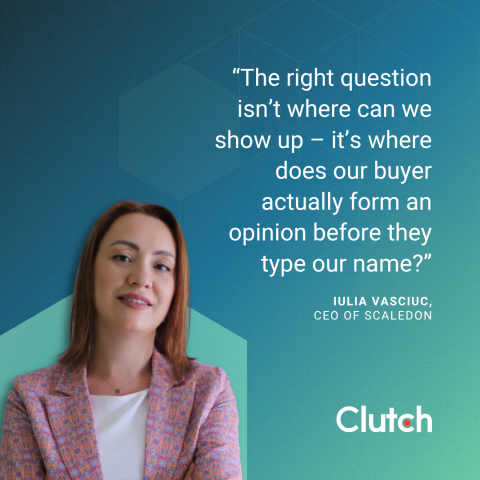 Iulia Vasciuc, CEO of ScaledO