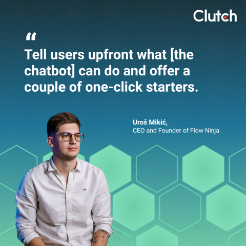 CEO and Founder of Flow Ninja, Uroš Mikić