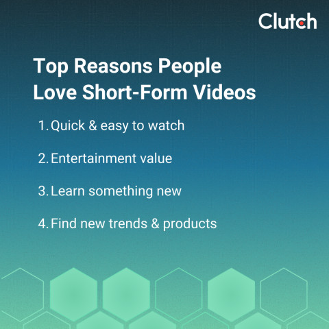 The Top Reasons People Love Short-Form Videos