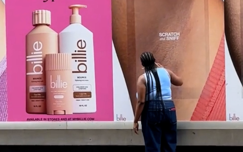 Billie - “Scratch and Sniff” Activation