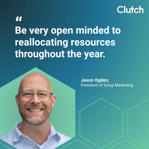 Jason Ogden, President of Syrup Marketing