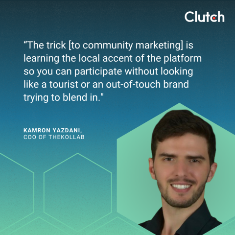 Kamron Yazdani, COO of theKOLLAB