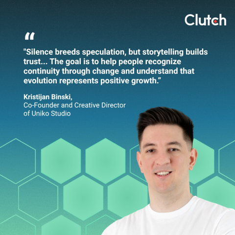 Kristijan Binski,  Co-Founder and Creative Director of Uniko Studio