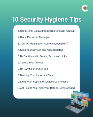 Top Tips for Better Security Hygiene