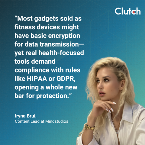 Iryna Brui, a content lead at the software engineering company, Mindstudios