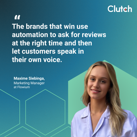 Maxime Siebinga, Marketing Manager at Flowium