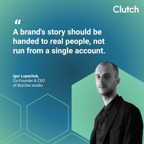 Igor Lopachuk, Co-Founder & CEO of Butcher.studio
