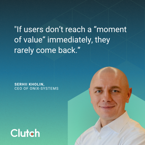 Serhii Kholin, CEO of Onix-Systems