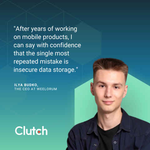 Ilya Budko, the CEO at Weelorum