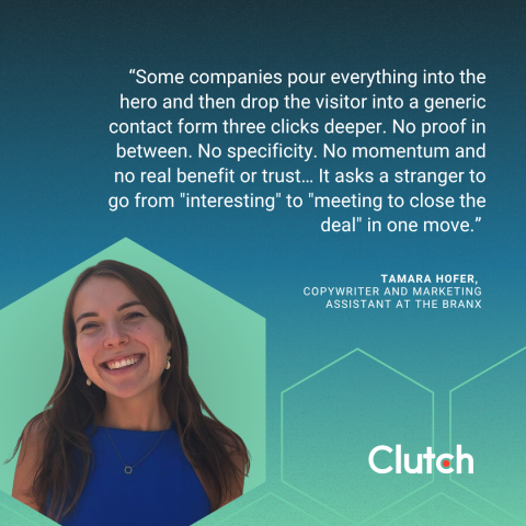 Tamara Hofer, Copywriter and Marketing Assistant at The Branx