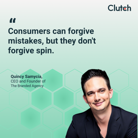 Quincy Samycia of The Branded Agency