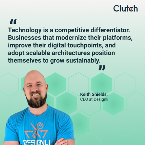 Keith Shields, the CEO at Designli